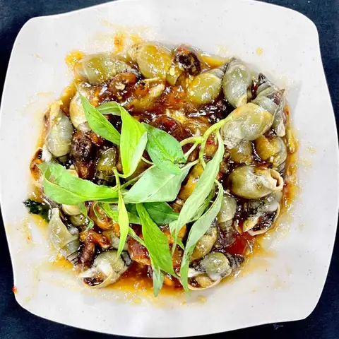 Hình ảnh Cà na xào me