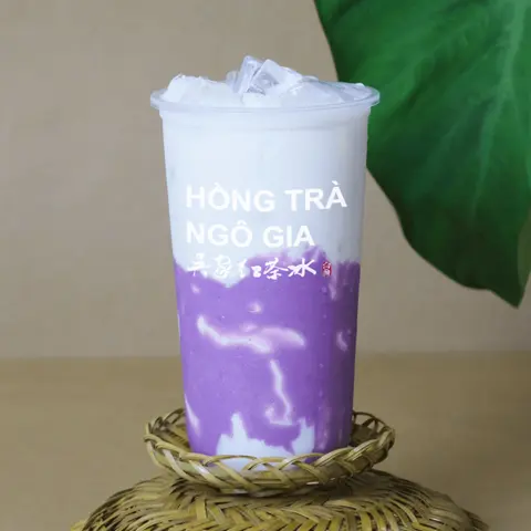 Hình ảnh Sữa tươi khoai môn nghiền