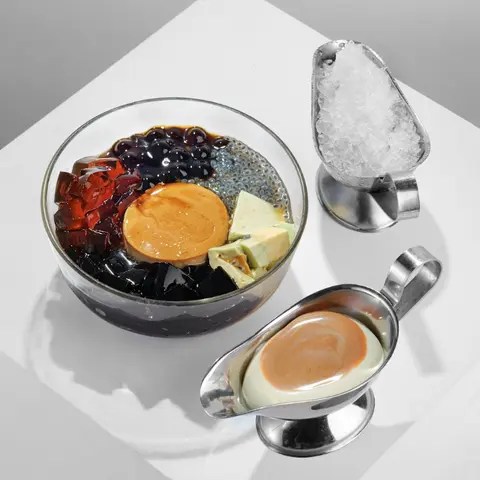 Hình ảnh Dessert Đá Bào Caramel Flan