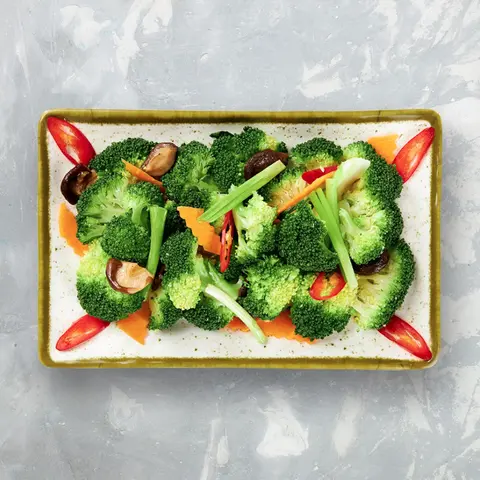 Hình ảnh Súp lơ xào nấm