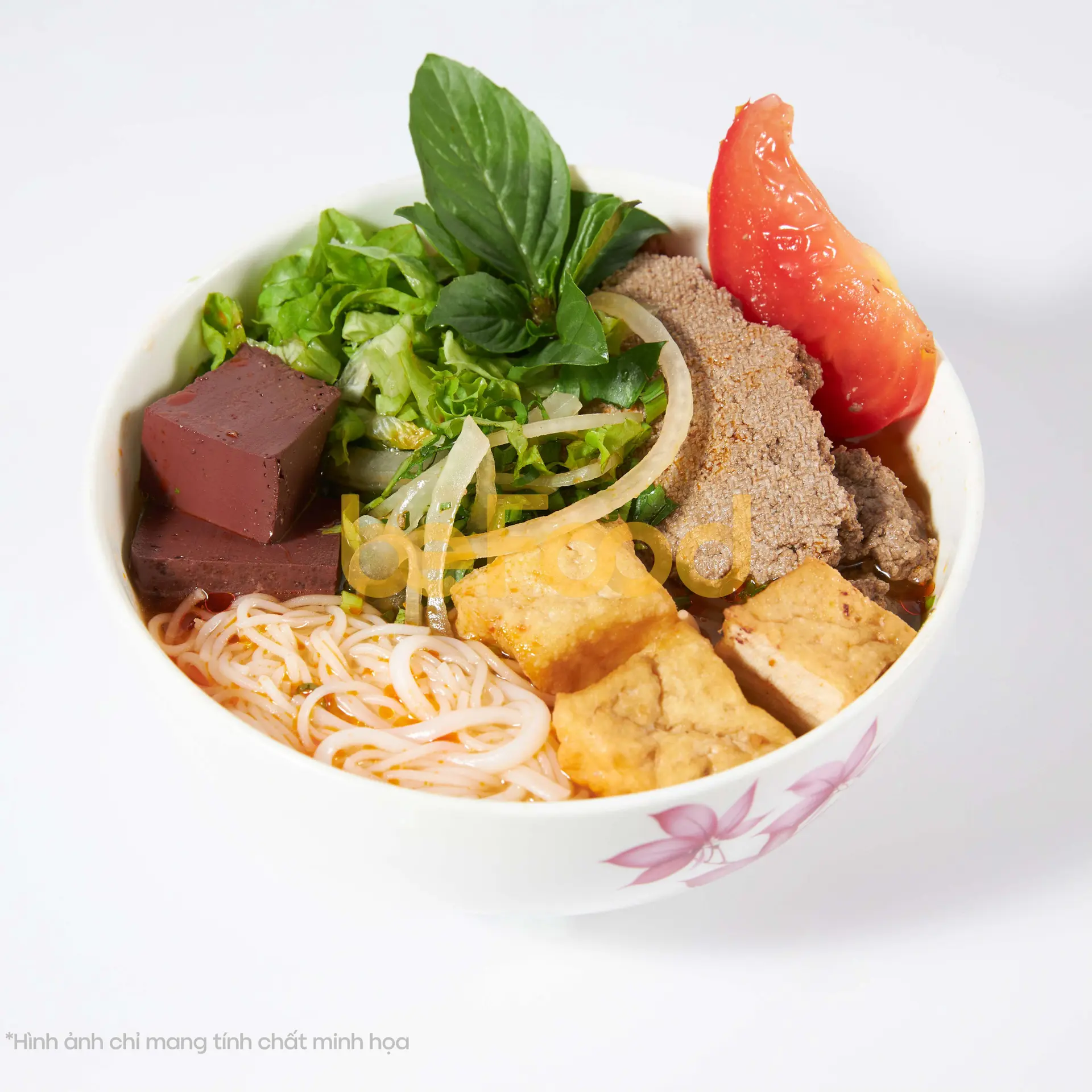 Hình ảnh Bún riêu cua sụn bò sơ chế