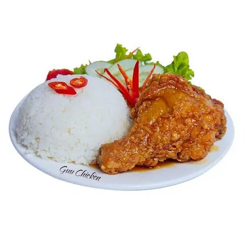Hình ảnh Cơm gà sốt kiểu Ý