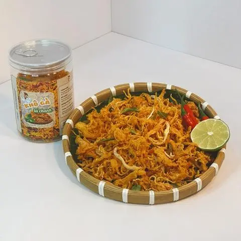 Hình ảnh Khô Gà Lá Chanh 200gr