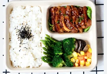 Hình ảnh Set cơm gà nướng sốt teriyaki