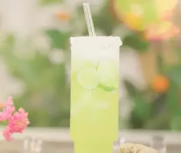 Hình ảnh Soda dưa lưới