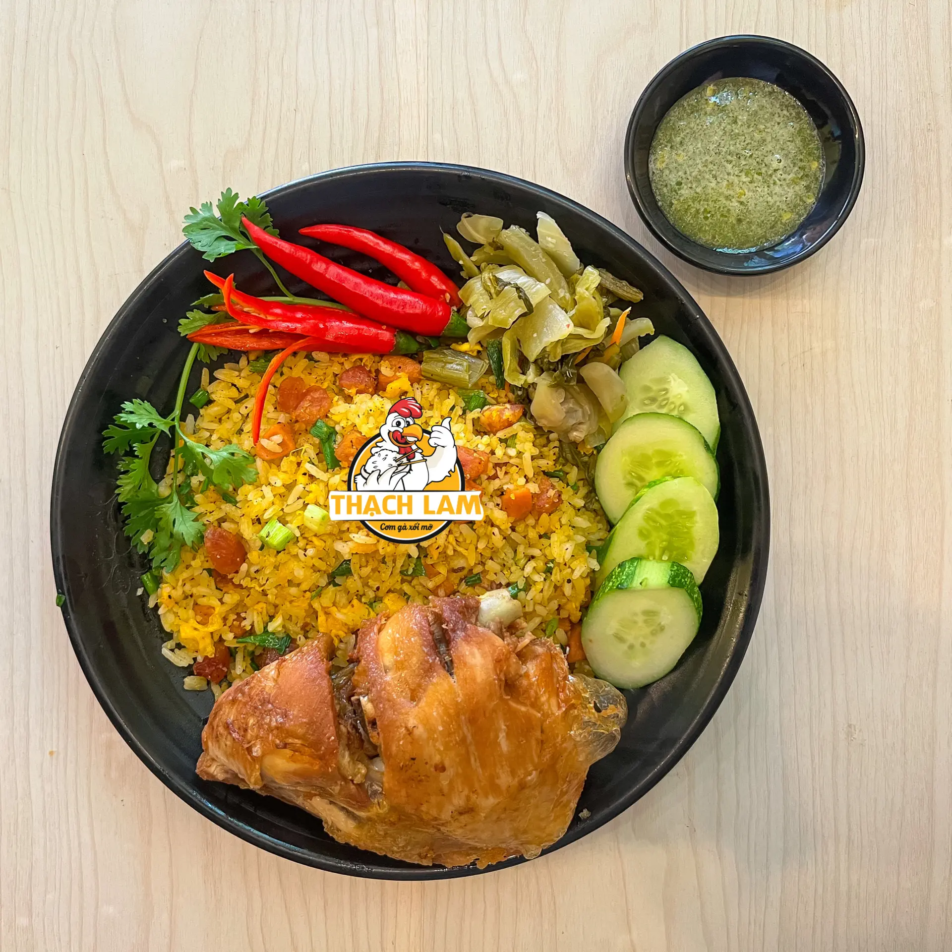 Hình ảnh Cơm Dương Châu - má đùi