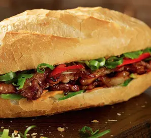 Hình ảnh Bánh mì thịt nướng