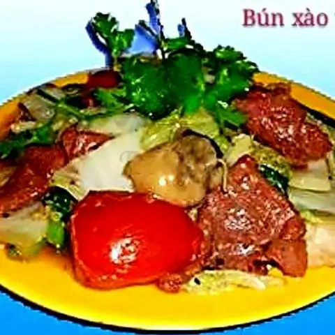 Hình ảnh Bún xào thịt bò