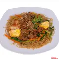 Hình ảnh Miến trộn kim chi với bò Mỹ