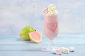 Hình ảnh Đá xay dâu tây ổi hồng