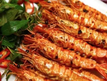 Hình ảnh TÔM SÚ NƯỚNG MUỐI ỚT - Phần nhỏ (Một phần 3 con)
