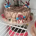Hình ảnh Bánh kem socola siêu nhân 20 cm