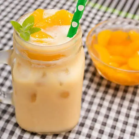 Hình ảnh Trà đào sữa