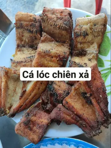 Hình ảnh Cá lóc chiên xả