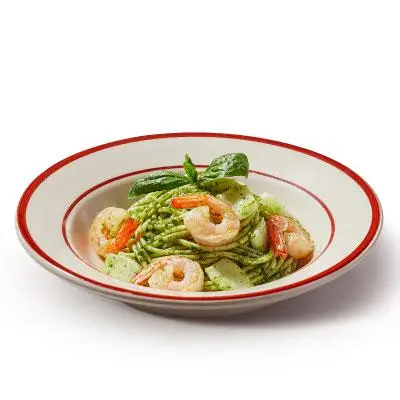 Hình ảnh Mì Ý Hải Sản Xốt Pesto