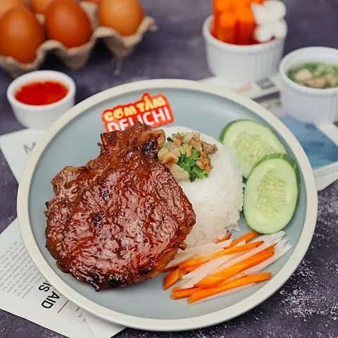 Hình ảnh Cơm Tấm Sườn Nướng