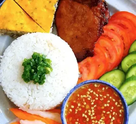 Hình ảnh Cơm sườn chả