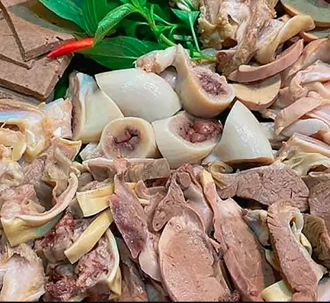 Hình ảnh Lòng hấp đĩa nhỏ