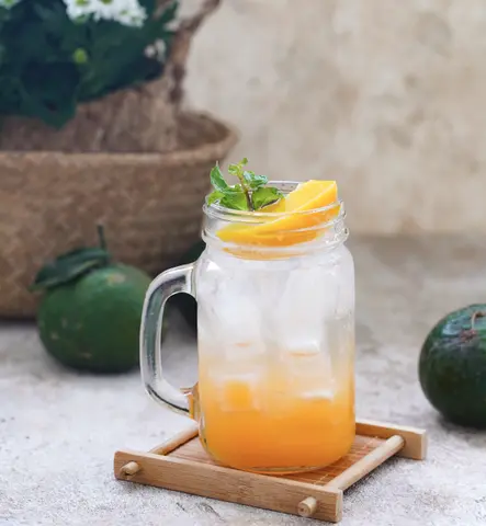 Hình ảnh Soda Cam Đào