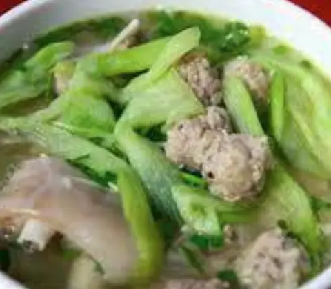 Hình ảnh Bún móng thịt mọc