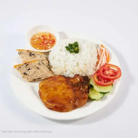 Hình ảnh Cơm sườn - chả