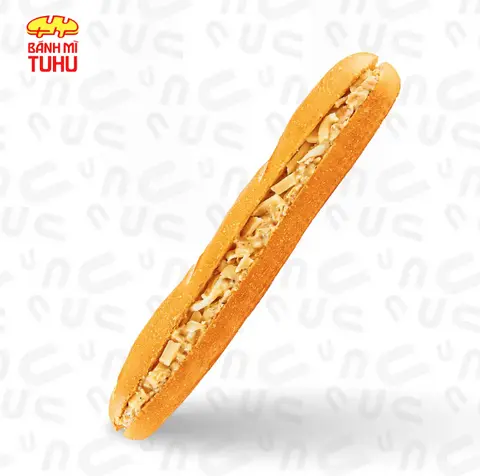Hình ảnh Bánh mì que gà sốt kem nấm phomai