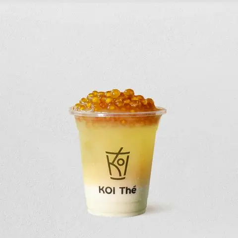 Hình ảnh Trà Kiều Mạch Latte Trân Châu Hoàng Kim - Size S