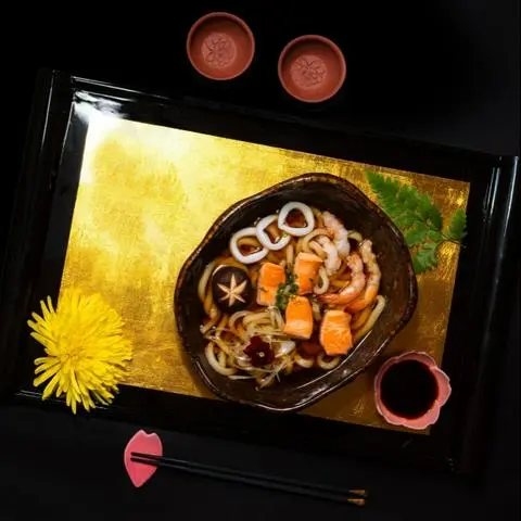 Hình ảnh Kaisen udon teishoku - set mì udon hải sản - set23