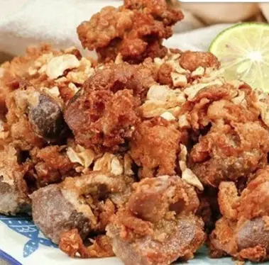 Hình ảnh Mề gà chiên