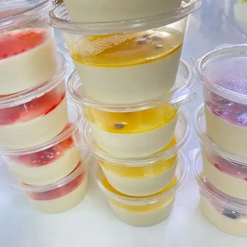 Hình ảnh Panna cotta chanh dây
