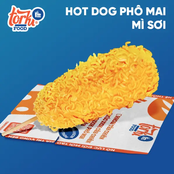 Hình ảnh HotDog Phô Mai Mì Giòn