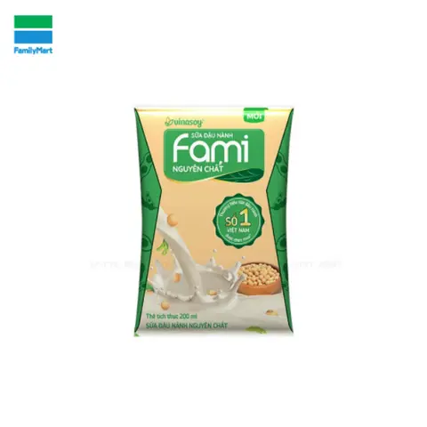 Hình ảnh Sữa Đậu Nành Fami Bịch 200Ml