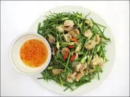 Hình ảnh Bao tử ếch xào tiêu xanh