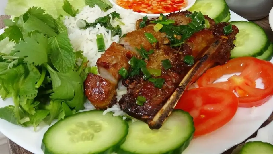 Hình ảnh Cơm tấm sườn non