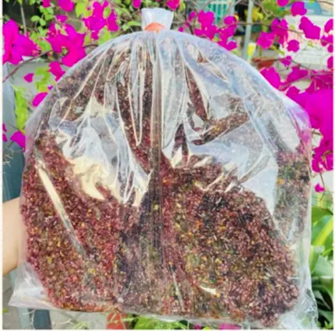 Hình ảnh Cơm cháy gạo lứt sốt mắm hành 500g