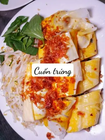 Hình ảnh Bánh cuốn trứng lớn 