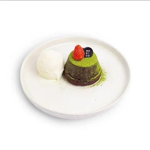 Hình ảnh Molten matcha chocolate cake