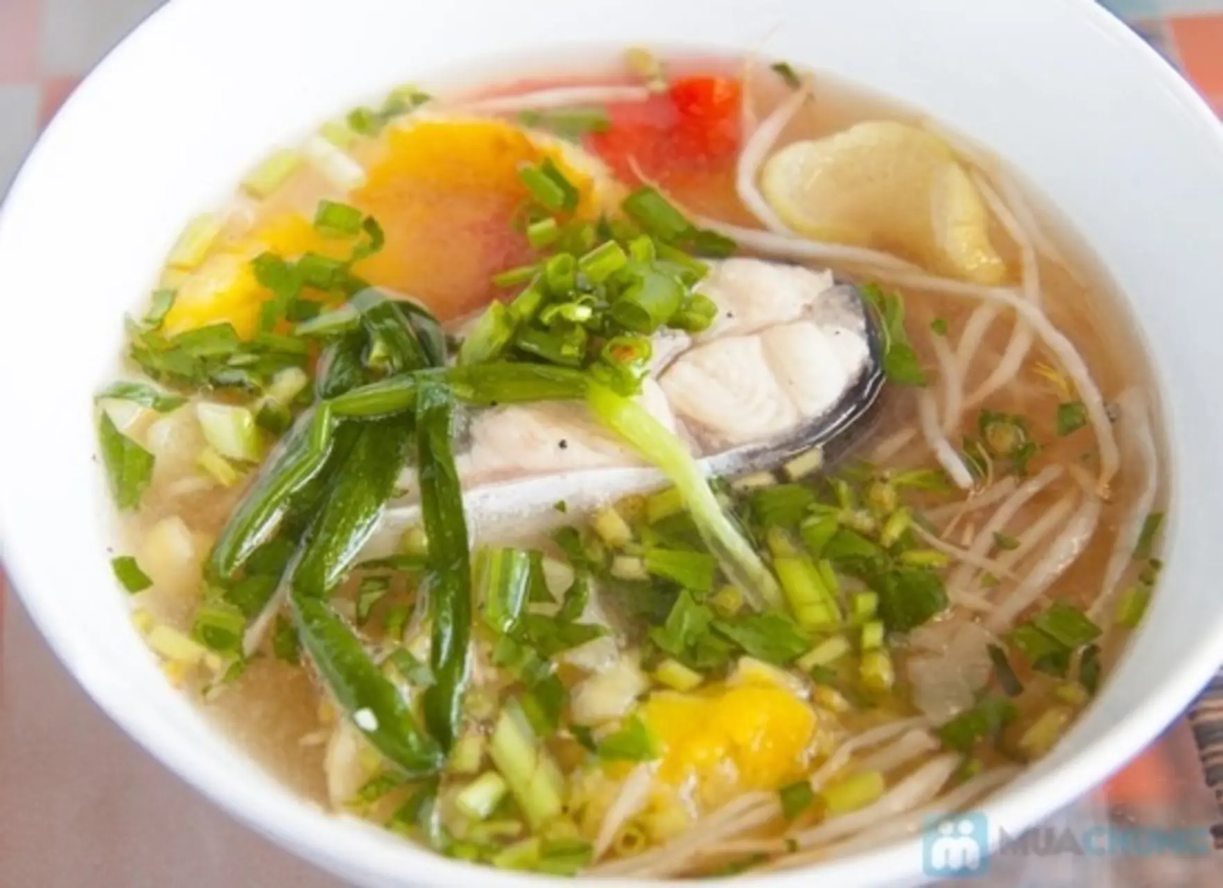 Hình ảnh Cơm canh chua cá hú