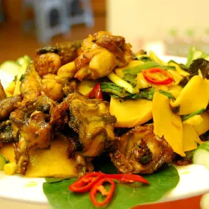 Hình ảnh Ếch xào măng