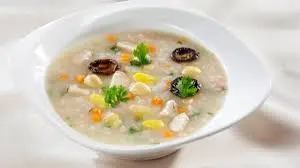 Hình ảnh Cháo gà hạt sen