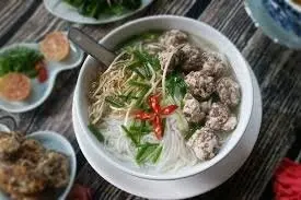 Hình ảnh Bún mọc sườn