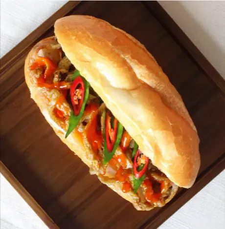 Hình ảnh Bánh mì chả cá