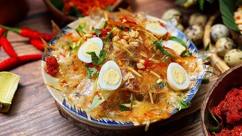 Hình ảnh Bánh tráng trộn