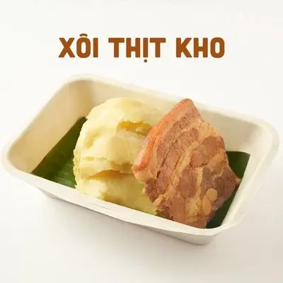 Hình ảnh Xôi thịt kho