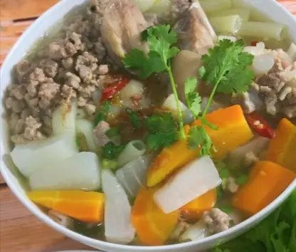 Hình ảnh Nui xương + huyết