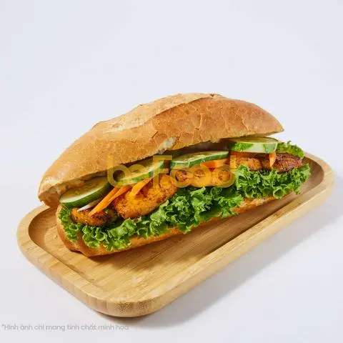 Hình ảnh Bánh mì bơ gà