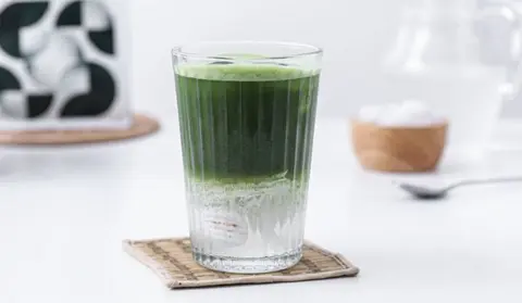 Hình ảnh Trà xanh nước dừa - matcha coconut