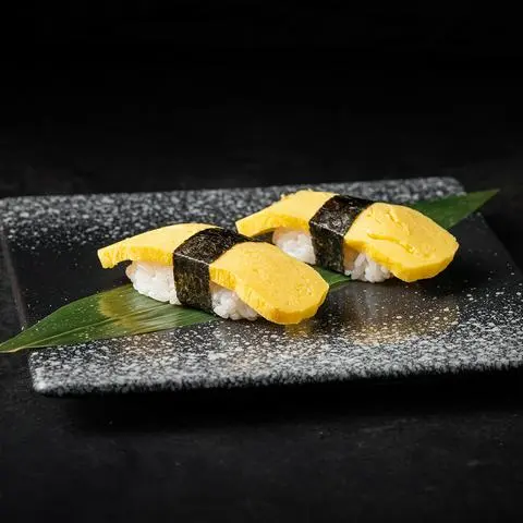 Hình ảnh Nigiri trứng cuộn tamago - 2 miếng