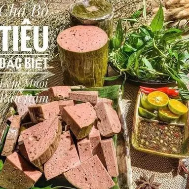 Hình ảnh Chả Bò Tiêu Đen Đặc Biệt 500g