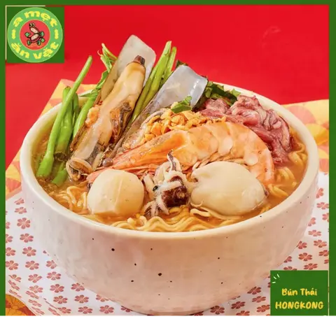 Hình ảnh Bún Thái trò chơi con mực